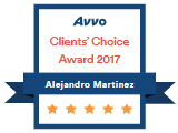 Avvo | Clients Choice Award 2017 | Alejandro Martinez